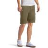imageLee Mens Big amp Tall Extreme Motion Flat Front ShortBreen
