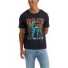 imageLee Mens Jukebox Favorites Graphic TeesBilly Joel Washed Black