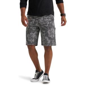 imageLee Mens Legendary Workwear Carpenter ShortStatic Gray Floral