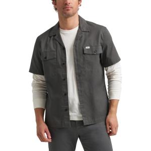 imageLee Mens Legendary Workwear Short Sleeve WorkshirtStatic Gray