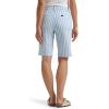 imageLee Womens Legendary 9 Chino Bermuda ShortBright WhiteHalogen Stripe