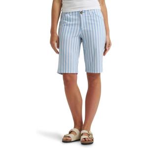 imageLee Womens Legendary 9 Chino Bermuda ShortBright WhiteHalogen Stripe