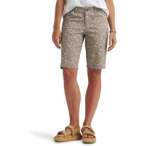 imageLee Womens Legendary 9 Chino Bermuda ShortMushroomSalina Stone Floral