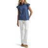 imageLee Womens Legendary Flutter Sleeve ShirtWeekend Cabin