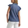 imageLee Womens Legendary Flutter Sleeve ShirtWeekend Cabin
