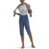 imageLee Womens Ultra Lux Comfort with Flextogo Utility Skimmer Capri PantChambray