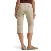 imageLee Womens Ultra Lux Comfort with Flextogo Utility Skimmer Capri PantPioneer Beige