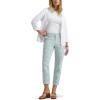 imageLee Womens Gingham 23 Stretch Capri PantNaturalDesert Sage Gingham