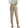imageLee Womens Gingham 23 Stretch Capri PantNaturalSafari Gingham