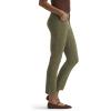 imageLee Womens Legendary 26 Straight Crop JeanMercantile Green