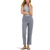 imageLee Womens Legendary 26 Utility Crop PantStormy Gray