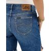 imageLee Womens Legendary 7 Side Slit Denim ShortIndigo Quilt