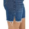 imageLee Womens Legendary 7 Side Slit Denim ShortIndigo Quilt