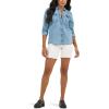 imageLee Womens Legendary 7 Side Slit Denim ShortLight Flash