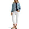 imageLee Womens Legendary Straight Capri JeanBright White