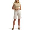 imageLee Womens Ultra Lux Comfort with Flextogo Utility Bermuda ShortNaturalSoybean Palm