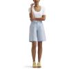imageLee Womens Ultra Lux Comfort with Flextogo Utility Bermuda ShortShy Blue