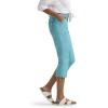 imageLee Womens Ultra Lux Comfort with Flextogo Utility Capri PantBay Blue