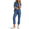 imageLee Womens Ultra Lux Comfort with Flextogo Utility Capri PantChambray