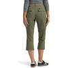 imageLee Womens Ultra Lux Comfort with Flextogo Utility Capri PantMercantile Green
