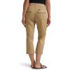 imageLee Womens Ultra Lux Comfort with Flextogo Utility Capri PantWheat