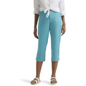 imageLee Womens Ultra Lux Comfort with Flextogo Utility Capri PantBay Blue