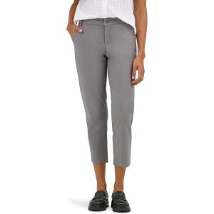 imageLee Womens Wrinkle Free 23 Capri PantHd Lee Gray