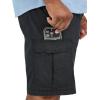 imageLee Mens Big amp Tall Extreme Motion Crossroad Cargo ShortBlack