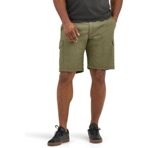 imageLee Mens Big amp Tall Extreme Motion Crossroad Cargo ShortOlive Night