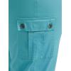 imageLee Womens Plus Size Flextogo MidRise Relaxed Fit Cargo Capri PantBay Blue