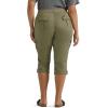 imageLee Womens Plus Size Flextogo MidRise Relaxed Fit Cargo Capri PantDeep Lichen Green