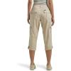 imageLee Womens Plus Size Flextogo MidRise Relaxed Fit Cargo Capri PantPioneer Beige