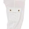 imageLee Womens Plus Size Flextogo MidRise Relaxed Fit Cargo Capri PantWhite