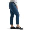 imageLee Womens Plus Size Legendary 26 Straight Crop JeanIndigo Quilt