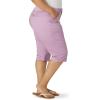 imageLee Womens Plus Size Ultra Lux Comfort with Flextogo Utility Skimmer Capri PantPlum
