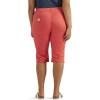 imageLee Womens Plus Size Ultra Lux Comfort with Flextogo Utility Skimmer Capri PantPoppy