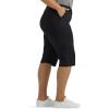 imageLee Womens Plus Size Ultra Lux Comfort with Flextogo Utility Skimmer Capri PantUnionall Black