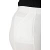imageLee Womens Plus Size Ultra Lux Comfort with Flextogo Utility Skimmer Capri PantWhite