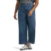imageLee Womens Plus Size Legendary 26 Wide Leg Crop JeanEat It Up