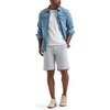 image:imageLee Mens Big amp Tall Extreme Motion Flat Front ShortDesert Sage Chambray
