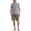 image:imageLee Mens Big amp Tall Extreme Motion Flat Front ShortOlive Grove