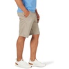 image:imageLee Mens Big amp Tall Extreme Motion Flat Front ShortPebble