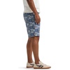 image:imageLee Mens Big amp Tall Extreme Motion Flat Front ShortRivet Navy Madras