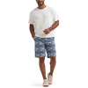 image:imageLee Mens Big amp Tall Extreme Motion Flat Front ShortRivet Navy Madras