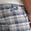 image:imageLee Mens Big amp Tall Extreme Motion Flat Front ShortSlate Gray Plaid