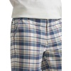 image:imageLee Mens Big amp Tall Extreme Motion Flat Front ShortSlate Gray Plaid