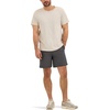 image:imageLee Mens Extreme Motion 7 Flat Front ShortStatic Gray