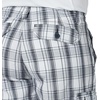 image:imageMens Dungarees New Belted Wyoming Cargo ShortBlue Mirage Plaid