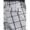image:imageMens Dungarees New Belted Wyoming Cargo ShortGray Plaid