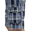 image:imageMens Dungarees New Belted Wyoming Cargo ShortNavy Blue Plaid